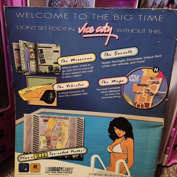 Grand Theft Auto Vice City Official Strategy Guide - Picture 2 of 2